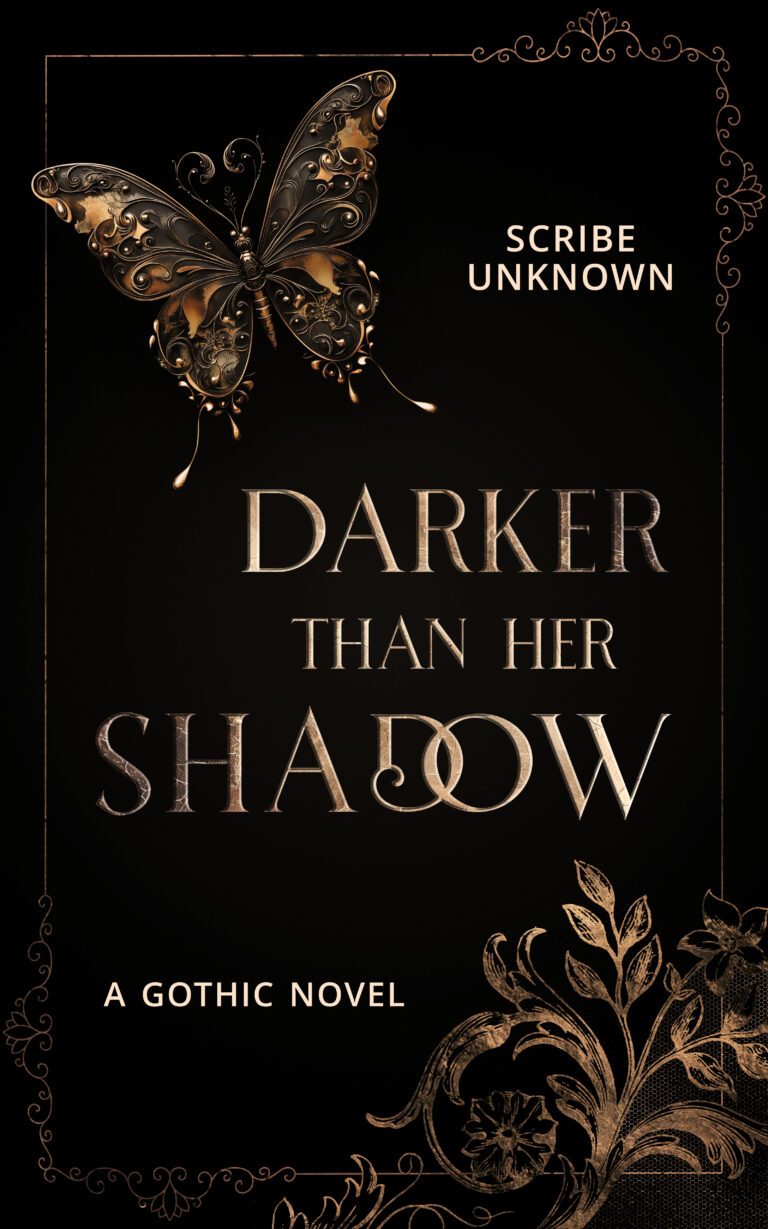 Premade Buchcover Dark Fantasy Schmetterling ZL-12